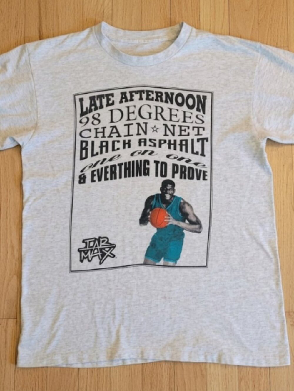 90s Larry Johnson NBA Charlotte Hornets Converse T Shirt
